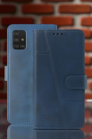 Premium Wallet Flip Case Cover Samsung Galaxy A51