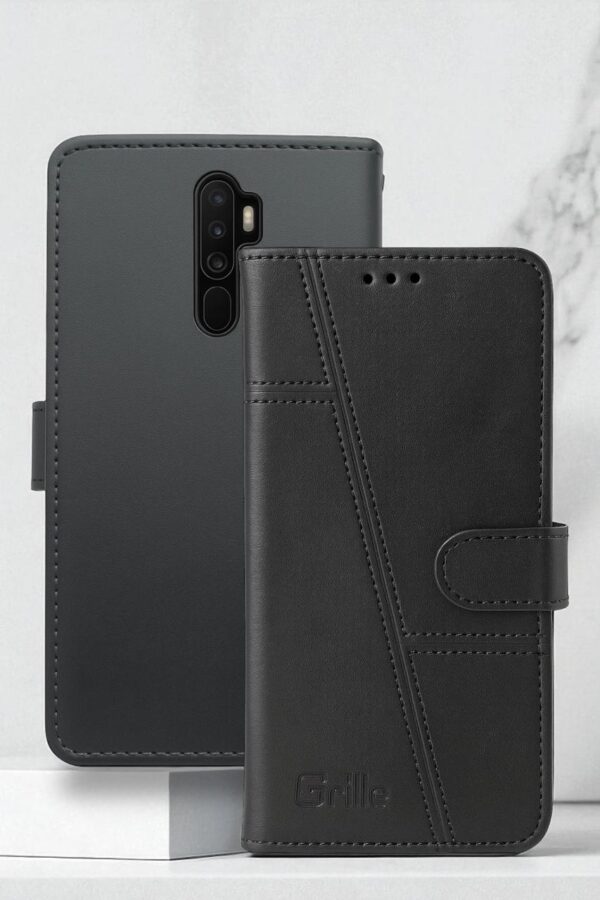Wallet Flip Leather Cover For Oppo A5 2020 / A9 2020