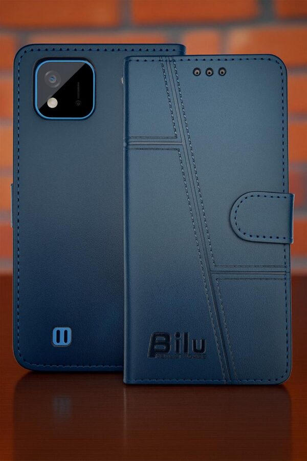 Premium Flip Wallet Case Cover For Realme C11 2021