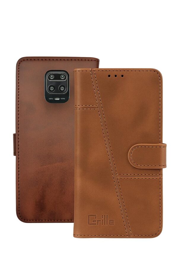 Leather Wallet Flip Case For Redmi Note 9 Pro, Note 9 Pro Max, Poco M2 Pro, Redmi Note 10 Lite