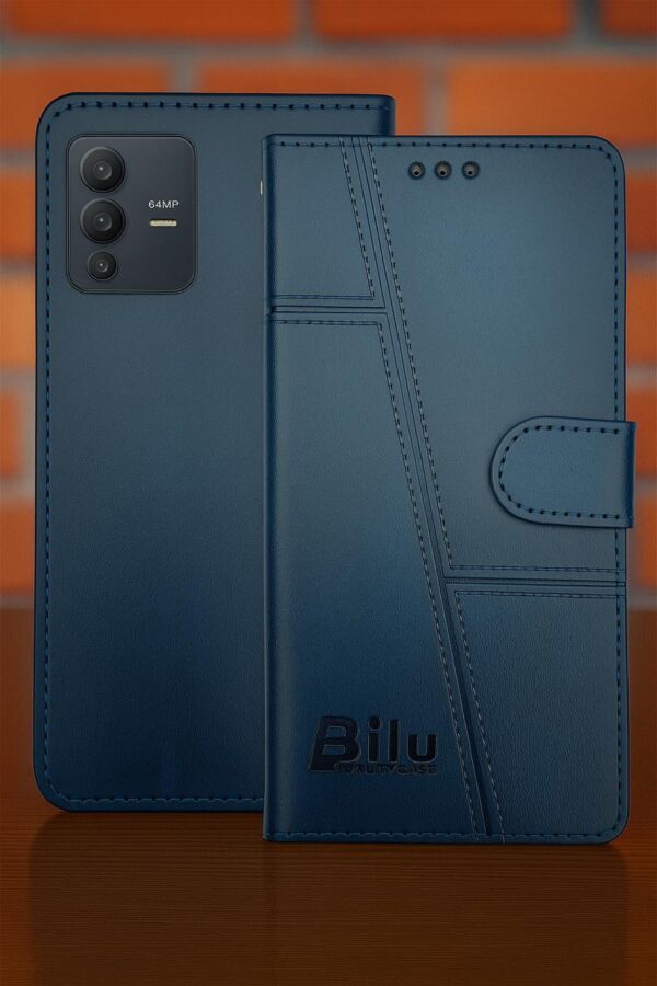 Premium Flip Wallet Case cover For Vivo V23 5G, S12 5G