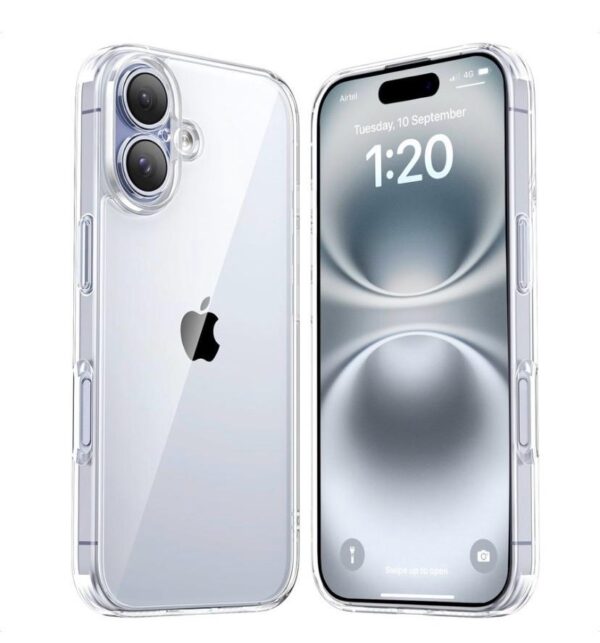 Iphone 16 Transparent Back Cover