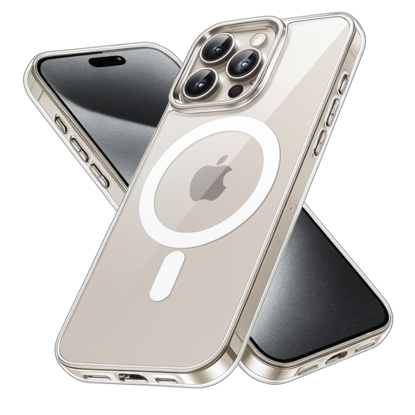 iPhone 15 Pro Max MagSafe Transparent Case
